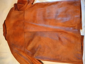 jacheta piele naturala pt barbati - imagine 2