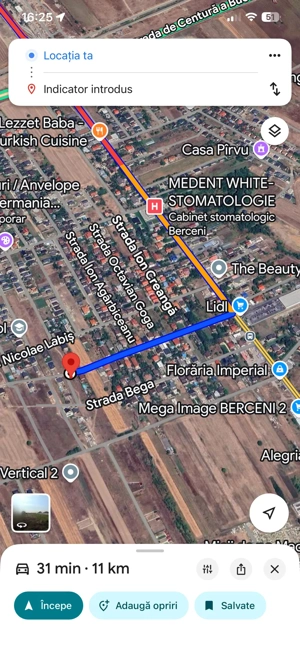 teren intravilan comuna berceni 