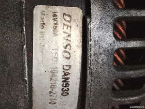 Vând alternator Mazda 3  , motor 1,6 diesel ,original(2006 ) - imagine 2