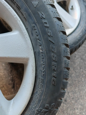 Roti complete 205x55x16 ,jante r16 5x114,3 - imagine 2