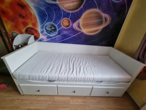 Pat Hemnes cadru divan cu 3 sertare IKEA