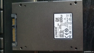 SSD Kingston 120GB folosit 4h pe zi - imagine 2