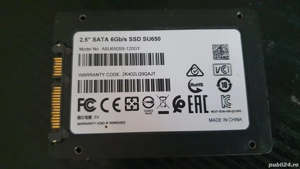 SSD Adata 120GB foarte putin folosit - imagine 2