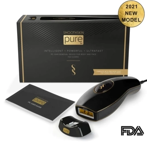 SmoothSkin PURE - Dispozitiv inteligent ultrarapid de reducere a părului cu IPL nelimitat