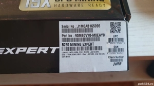 Placa de baza Asus B250 Mining Expert 1150 noua! - imagine 2