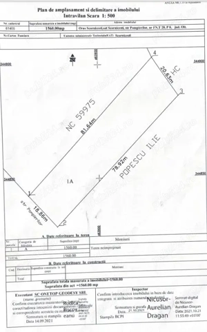 PROPRIETAR, vand teren intravilan in Scornicesti ,Olt
