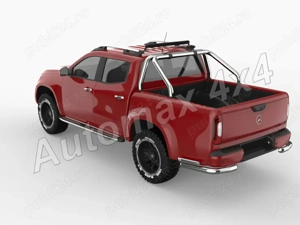 Rollbar inox Fullback, Ranger, D-max, L200, Navara, Hilux, Amarok...