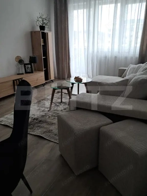 Apartament 2 camere decomandat, mobilat la cheie, 55,55 mp utili, zona Terra - imagine 2