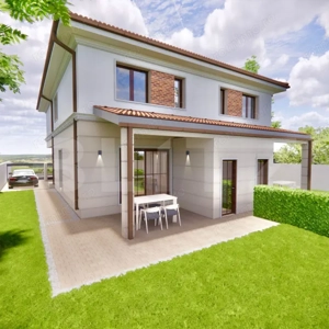 Duplex de 131 mp utili, teren 324 mp, cartier Mosnita Noua - imagine 2