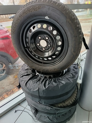 set jante otel cu anvelope Hankook iarnă 205/60R16 - imagine 4