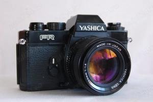 Aparat foto cu film yashica fr + obiectiv ml 1.4 50
