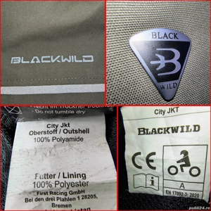 geacă moto touring cu protecții, Blackwild City, L XL - imagine 5