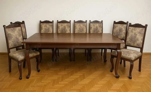 Vand masa vintage cu 6 scaune 