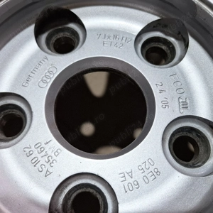 Roti Jante R16 AUDI A4 A3 A6 VW Golf 6 7 8 Jetta Passat Tiguan 5/112 - imagine 6