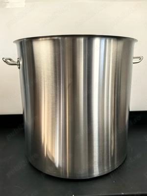 Oala inox 70 litri 45x45 cm profesionala 699 lei