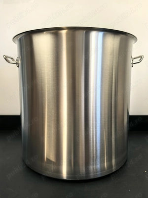 Oala inox 100 litri 50x50 cm profesionala 999 lei