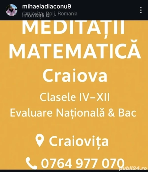 meditatii matematica 