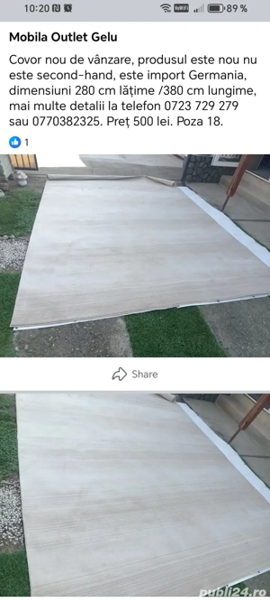 Covoare noi de vânzare 