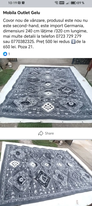 Covoare noi de vânzare 