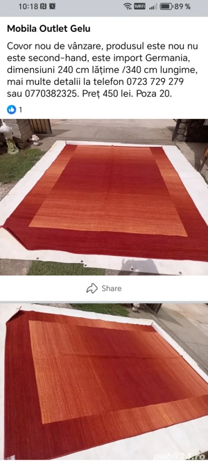 Covoare noi de vânzare  - imagine 2