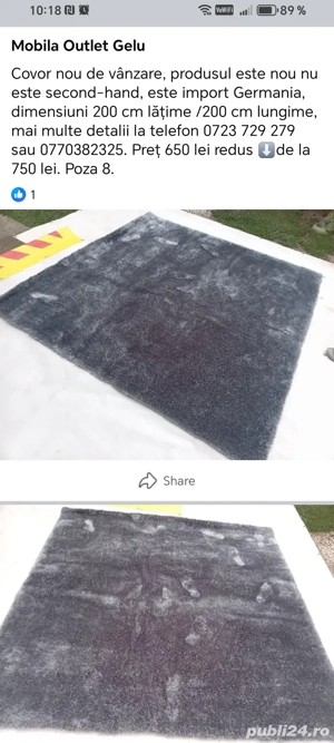 Covoare noi de vânzare 