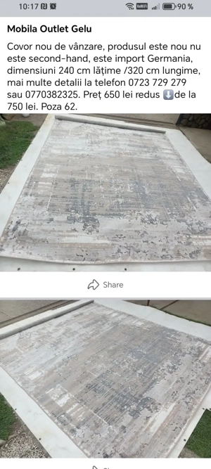 Covoare noi de vânzare 