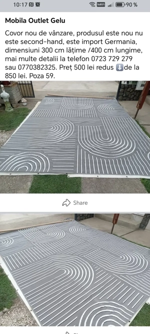 Covoare noi de vânzare  - imagine 2