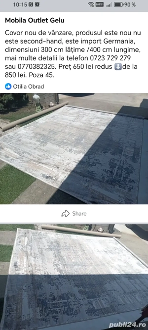 Covoare noi de vânzare  - imagine 2