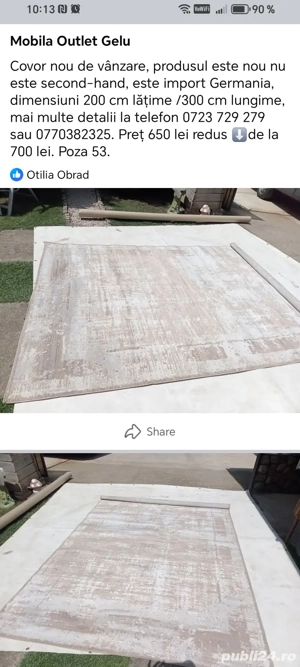 Covoare noi de vânzare  - imagine 2