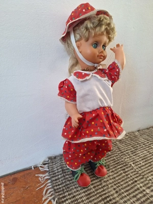 Papușă Romînească Liliana 60 cm