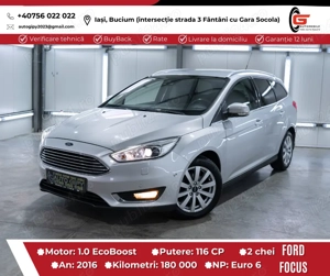 FORD FOCUS Fab. 2016 Benzină Euro 6 Navigație Xenon Climatronic Senzori Garanție
