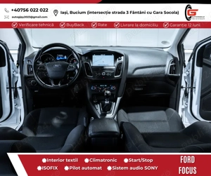 FORD FOCUS Fab. 2016 Benzină Euro 6 Navigație Xenon Climatronic Senzori Garanție - imagine 7