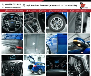 FORD FOCUS Fab. 06.2014 Diesel 116CP Parbriz Scaune Încălzite Climatronic - imagine 8