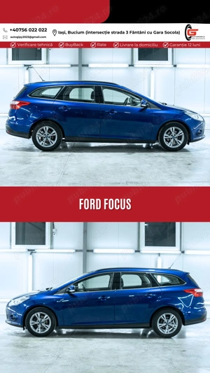 FORD FOCUS Fab. 06.2014 Diesel 116CP Parbriz Scaune Încălzite Climatronic - imagine 6