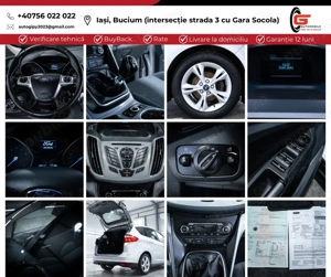 FORD C-MAX Fab. 2015 Benzină Euro5 Climatronic Scaune Parbriz Încălzite - imagine 6