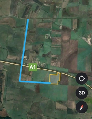 Teren agricol cu plantatie de catina  ,  Arad 