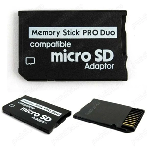 Adaptor Micro SD la Memory Stick Pro Duo pentru PSP camera Sony PRODUO - imagine 2