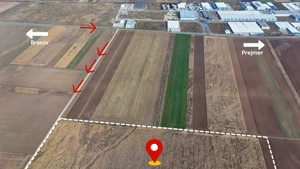 Teren 32,5 Ha compact Prejmer, Brasov. Imagini drona,tur 360 - imagine 5