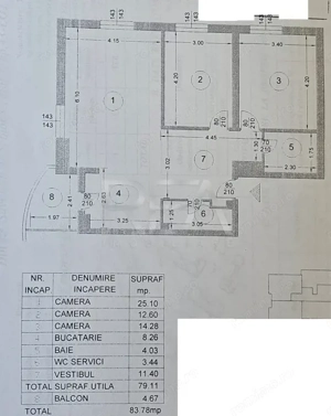 Apartament 3 camere Văcărești – Complex Jupiter, mobilat și utilat - imagine 13
