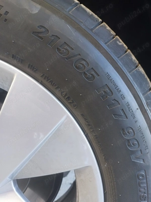4 Anvelope(vara) cu Kumho 215/65/17 noi(fol 1000 km) - imagine 2