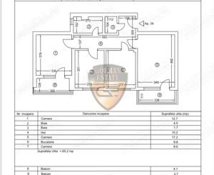 Faleză Nord, Reyna, apt 3 camere, decomandat, 2 bai, 2 balcoane, centrala gaze