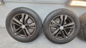 Jante aluminiu + cauciucuri iarna 225 60 17, 5x114.3 - imagine 2