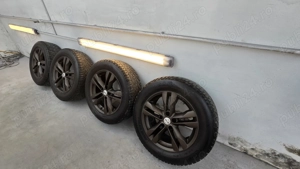 Jante aluminiu + cauciucuri iarna 225 60 17, 5x114.3 - imagine 3
