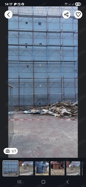 Inchiriez schela metalica