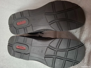 Ghete antistres din piele Rieker 44 - imagine 2