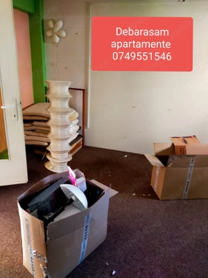 Debarasari si transport mutari , relocari mobila,deșeuri reciclabile cartoane ,lemne, saltele ,pat   - imagine 2