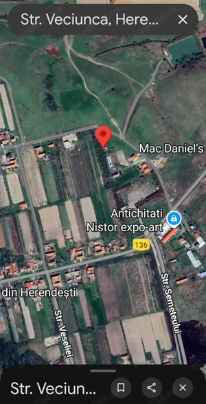 Teren intravilan în Herendești