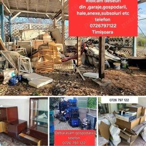 Atentie!!!! Debarasam la cele mai avantajoase preturi următoarele .deșeuri,  mobilier, canapele ,pat - imagine 2