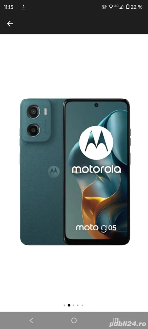 telefon Motorola g05 