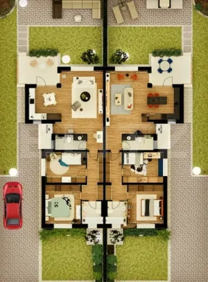 Duplex la „la cheie”– 84 mp utili, Zona Mosnita Noua